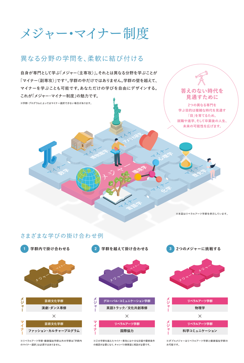 メジャー・マイナー制度の図解