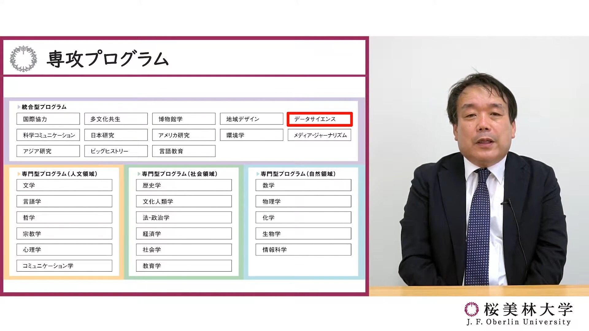 概述数据科学计划的视频