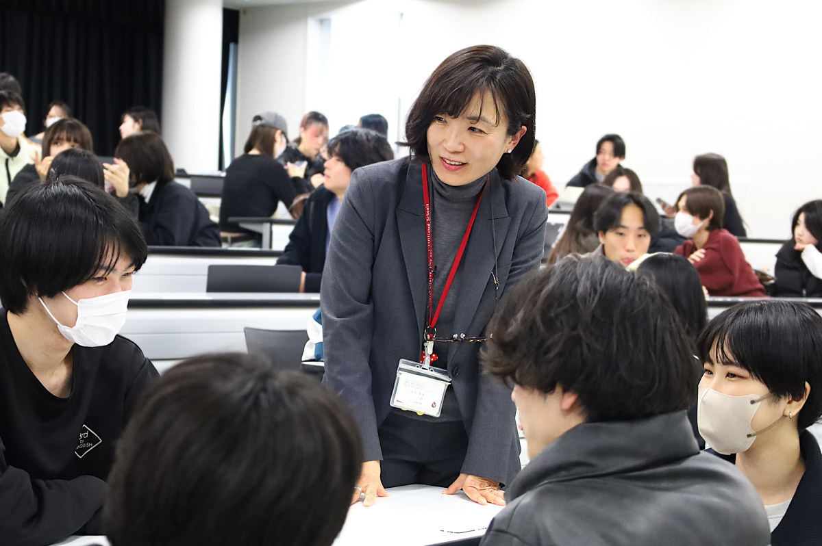 ジェンダーの社会学の授業風景