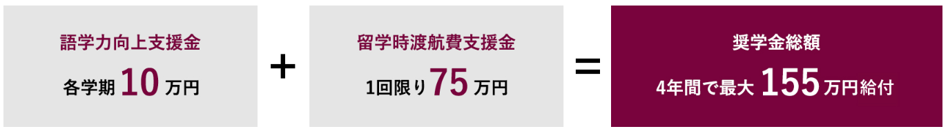奨学金の内訳