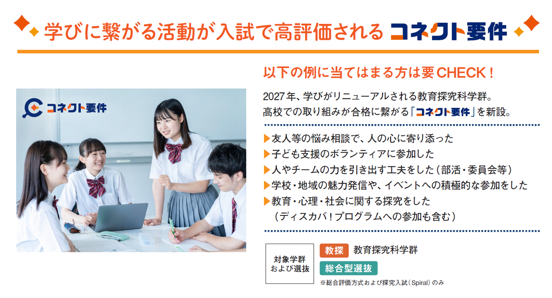 コネクト要件の画像