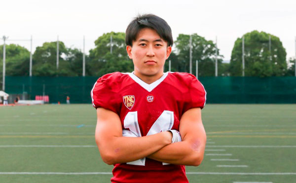 Athlete Voice】アメリカンフットボール部 主将 奥田 泰輝 | 桜美林大学