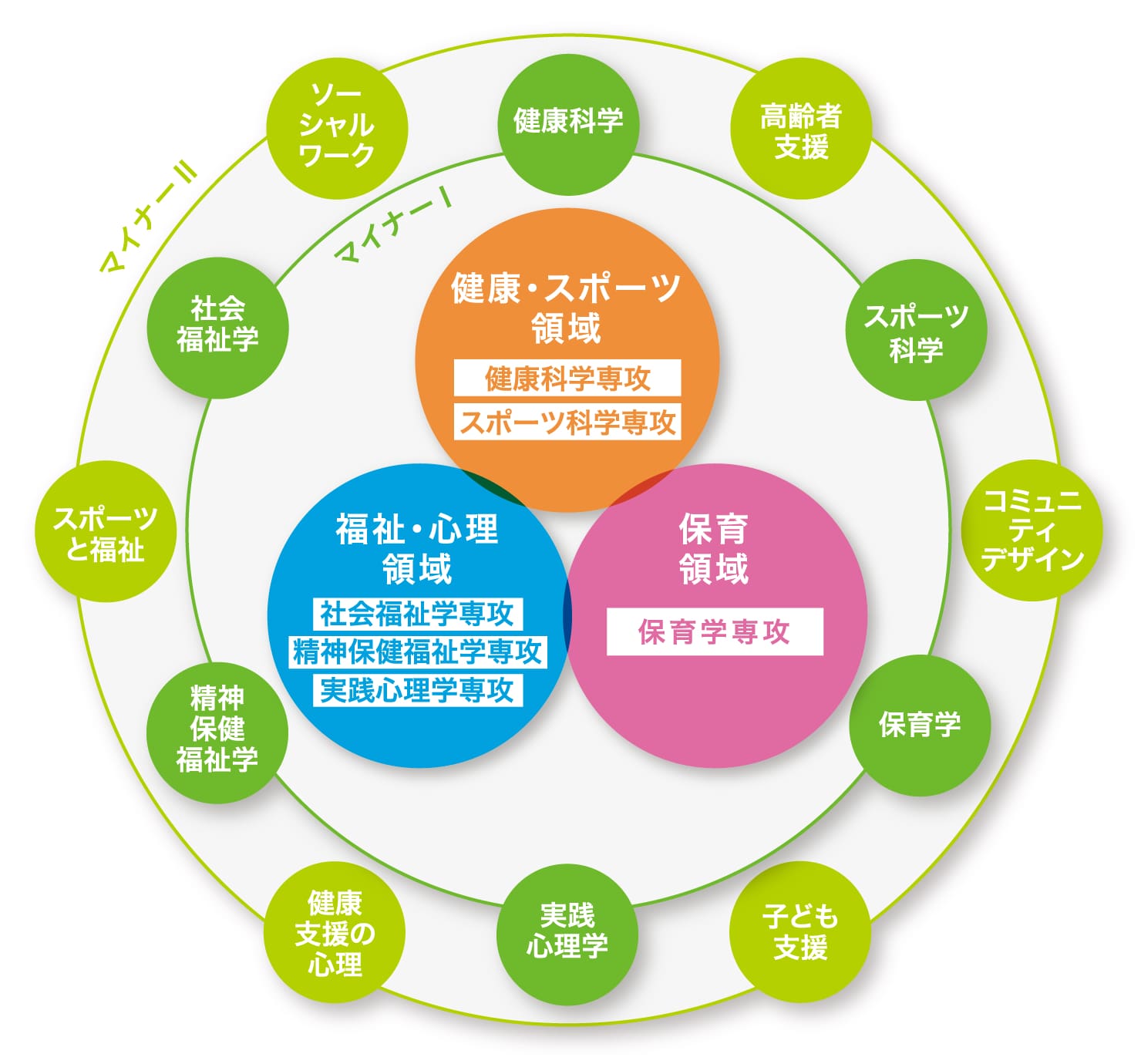 3領域・6専攻
