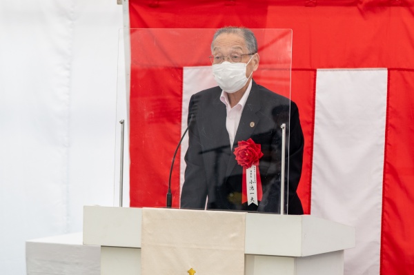 2023年4月供用開始、(仮称)航空・マネジメント学群新棟起工式を行いました
