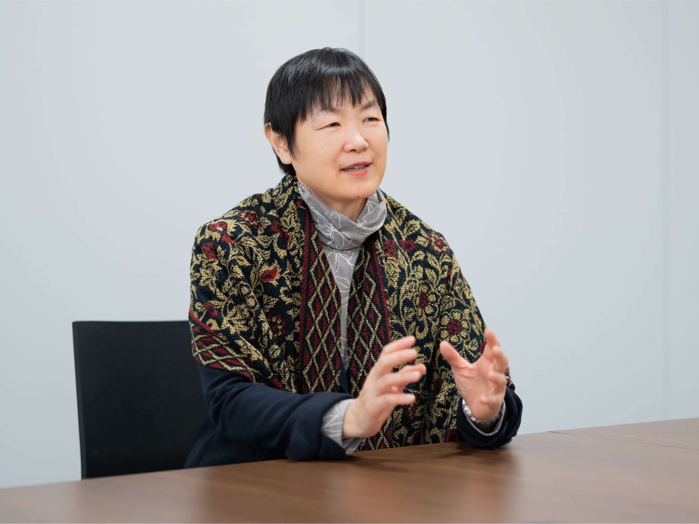 グローバル・ケア・チェーンとフェミニズムの関係について語る阿部温子先生