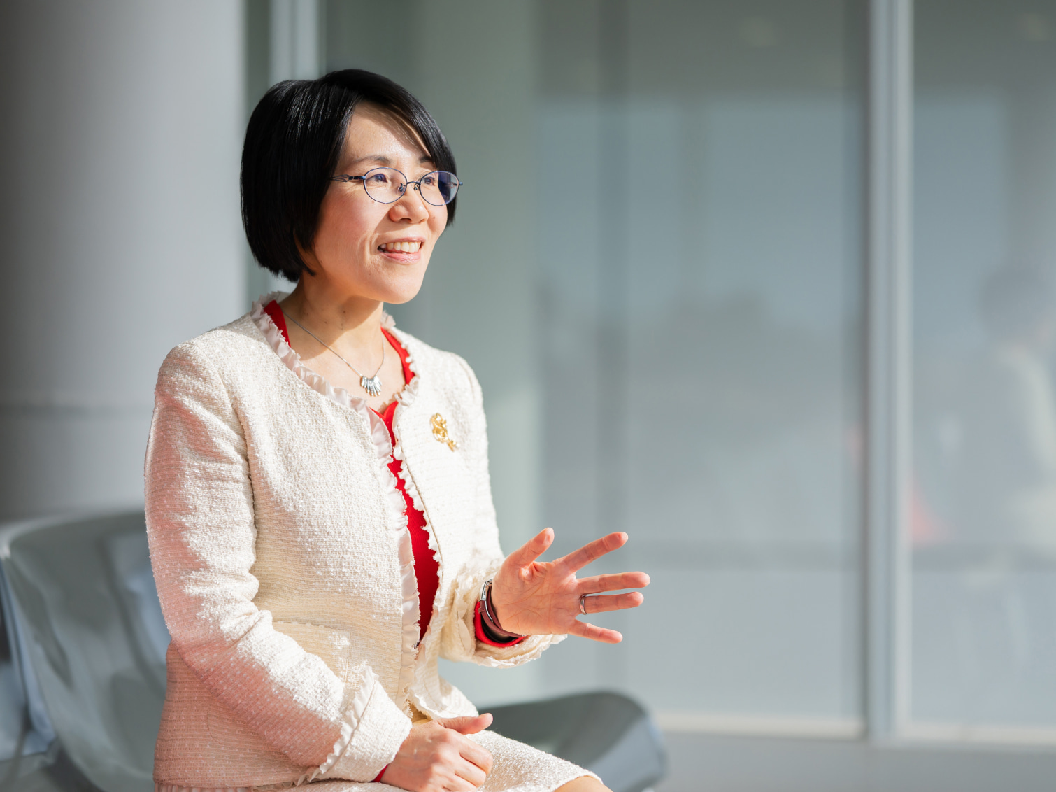 音楽死生学と旅立ちのケアについて語る長谷川（間瀬）恵美先生