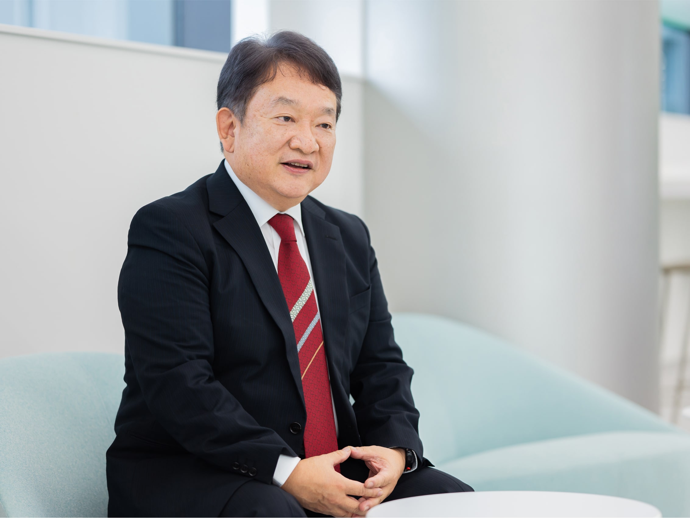 JALへの入社を決意した大学時代の留学経験について語る扇山徹先生