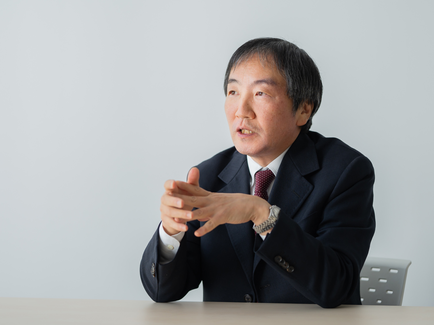 記録や表現のあり方について語る大墻敦先生