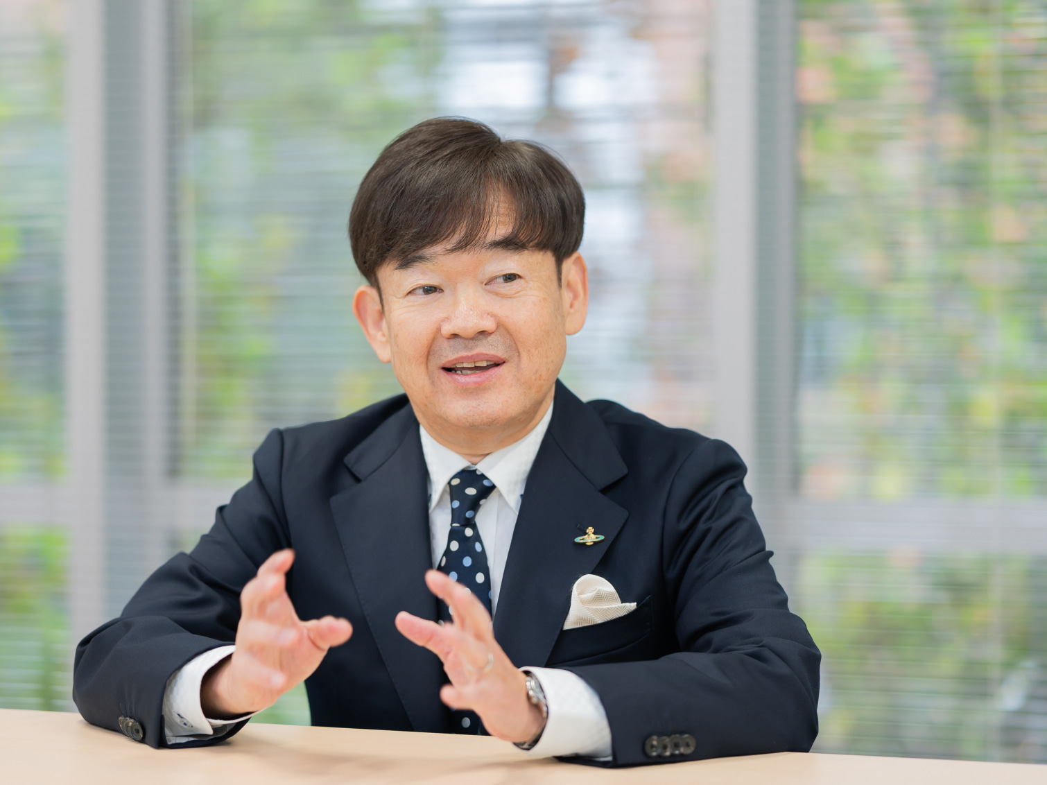 大手商社やアパレル企業での経験について語る馬塲正実先生