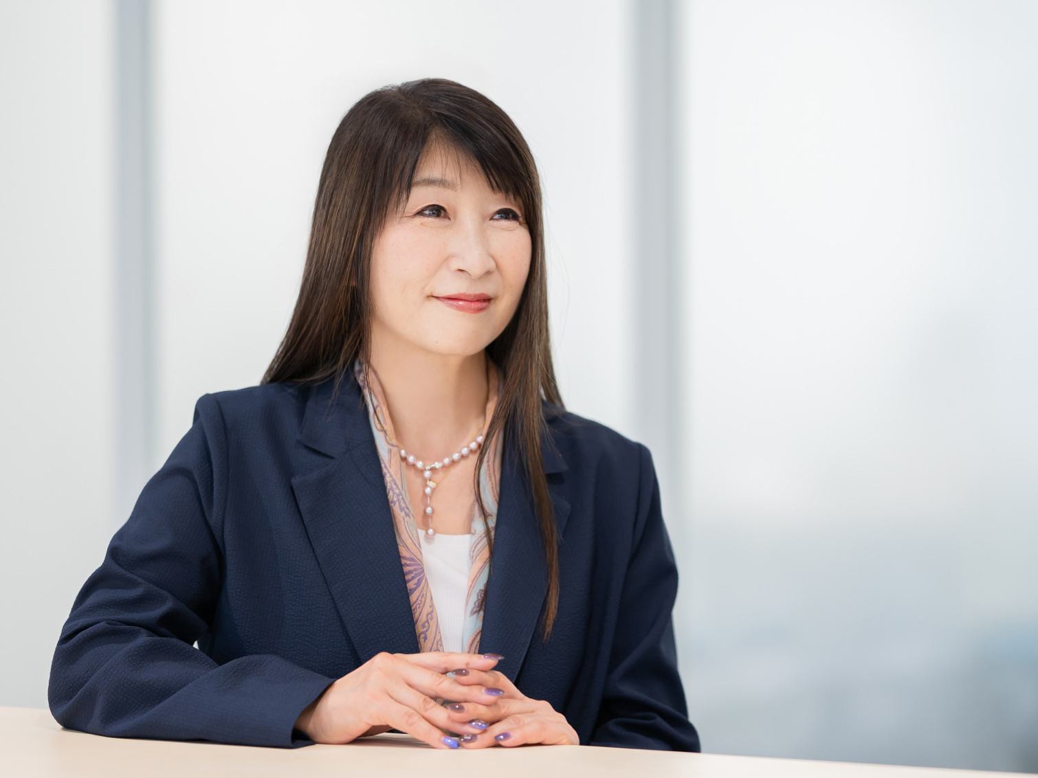 客室乗務員としての経験や研究のきっかけについて語る尾川佳子先生