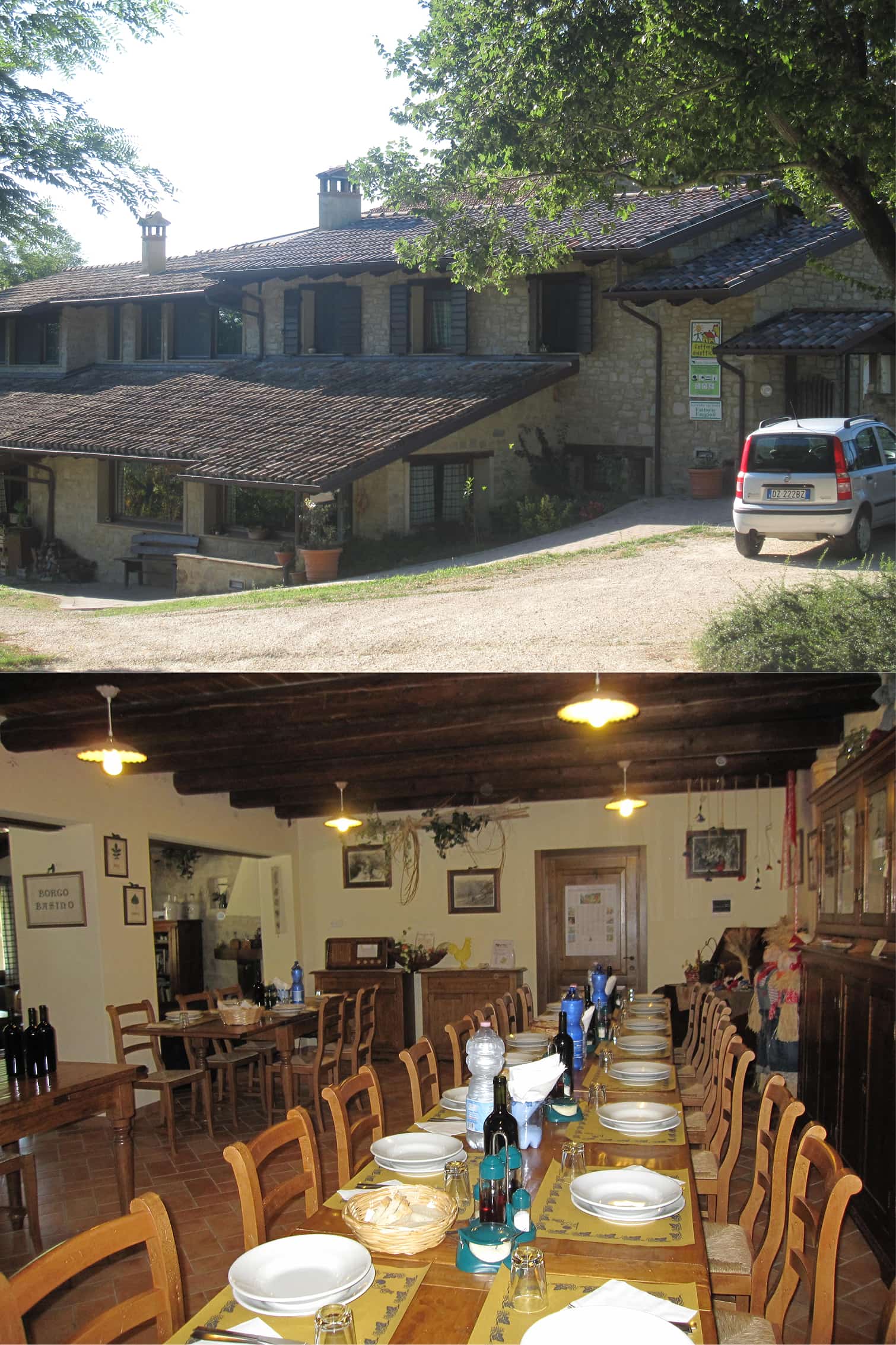 イタリアのグリーン・ツーリズムにおける農家を改装した宿泊施設