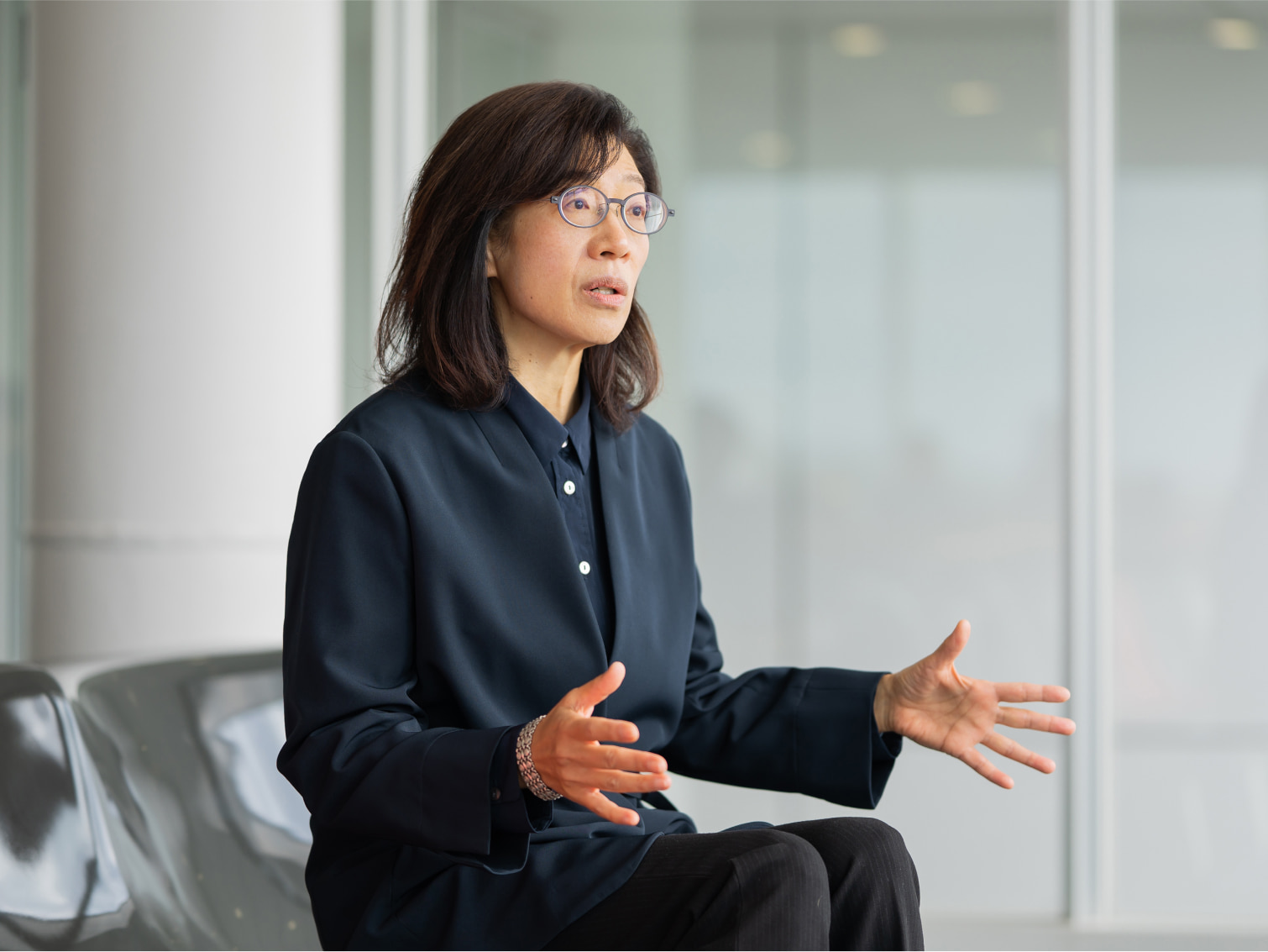 ディアスポラ文学と周縁化された人々の視点について語るリー・リサ先生