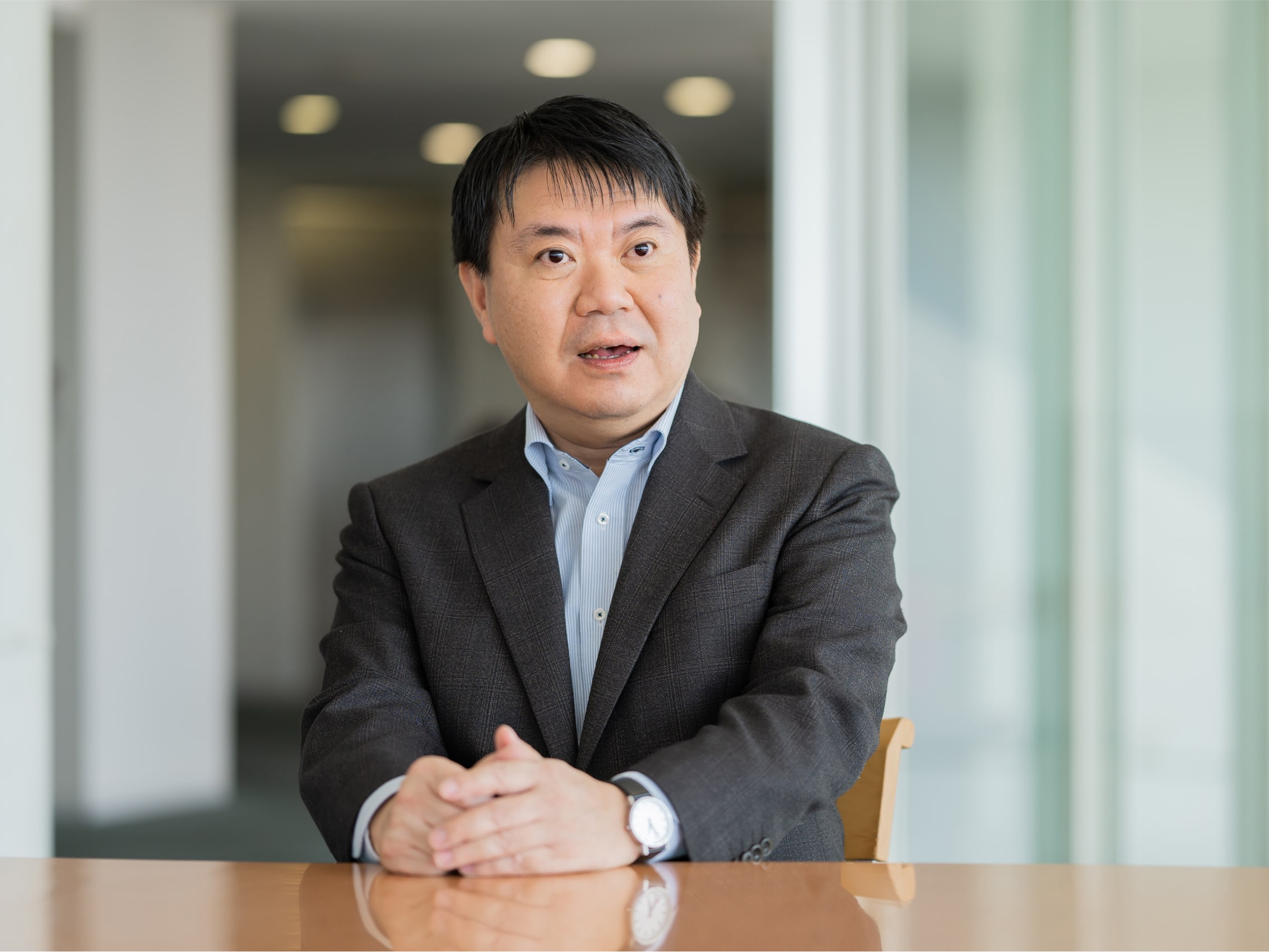 視覚障害の経験と進路選択に至る思いを語る谷内孝行先生
