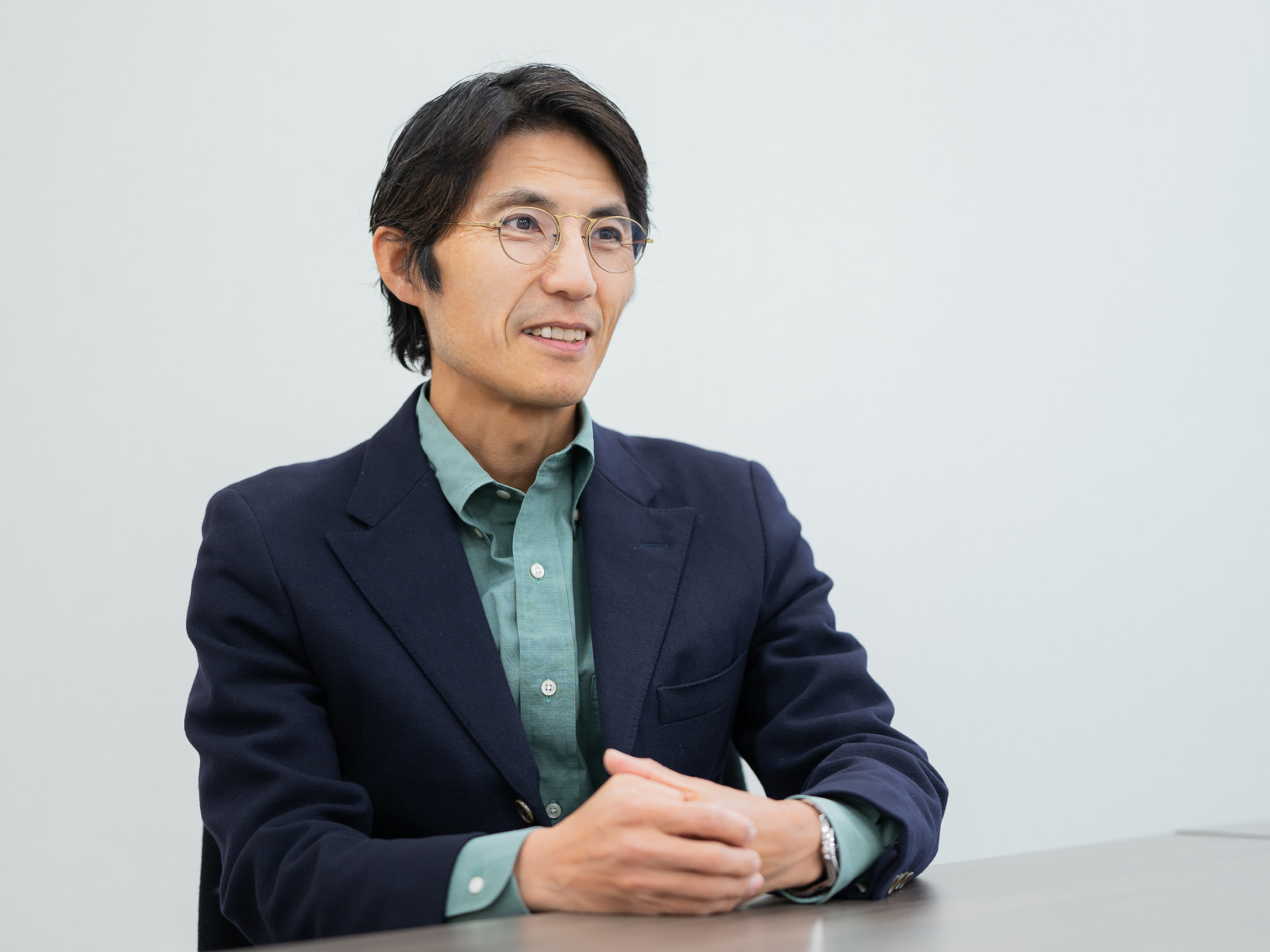 デザインを一から学び直したい思いについて語る林秀紀先生