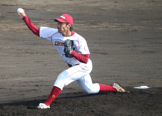 Baseball野球部
					
				秋季リーグ戦　第二週一日目　対城西大学　※○2-0